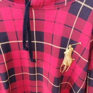 Vintage big and tall Tartan hoodie- bnwt